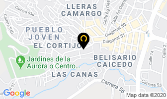 Mapa de Ferromateriales El Competidor Del Sur en Cali