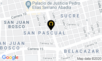 Mapa de Ferromateriales J&c en Cali