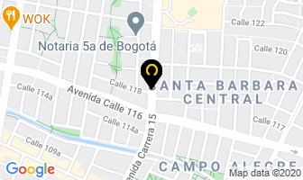 Mapa de Fertec E.u. en Bogotá D.C