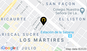 Mapa de Ferval Ferreteria Y Válvulas en Bogotá D.C