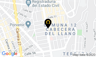Mapa de Fervar Ingenieros E.u. en Bucaramanga