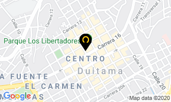 Mapa de Fesa Temporal Colombia Ltda. en Duitama