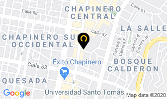 Mapa de Fesa Temporal Colombia Ltda. en Bogotá D.C