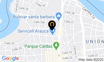 Mapa de Festejos La Carreta en Arauca