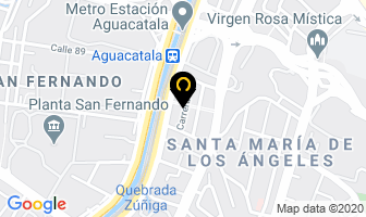 Mapa de Fianna Escuela De Danza en Medellín