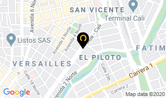 Mapa de Fiat Eurocar en Cali