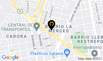 Mapa de Fiayo Rivera Nancy Rocío en Cúcuta