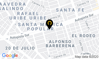 Mapa de Fiber Caby en Cali