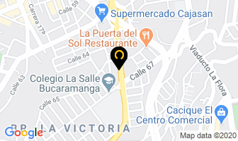 Mapa de Fibercol S.a en Bucaramanga