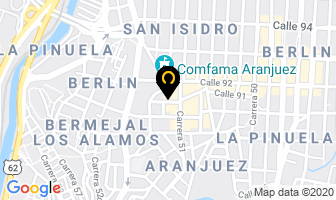 Mapa de Fibolca Distribuciones en Medellín