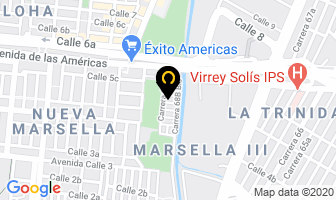 Mapa de Fibra Empaques S.a.s en Bogotá D.C