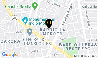 Mapa de Fibras De Vidrio Allende en Cúcuta