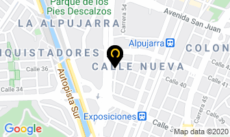 Mapa de Fibras La 54 en Medellín