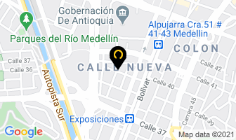 Mapa de Fibras La Mona en Medellín