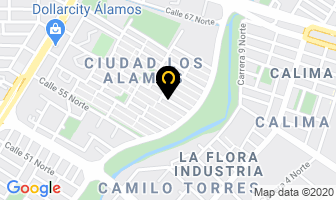 Mapa de Fibras Nacionales S.a.s. en Cali