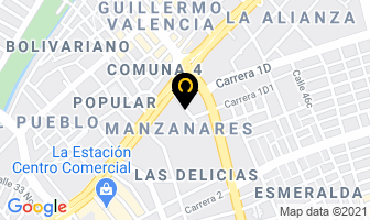 Mapa de Fibras Y Pinturas en Cali