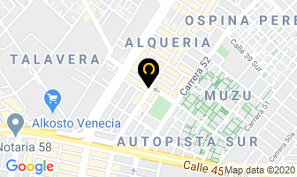 Mapa de Fibratank en Bogotá D.C