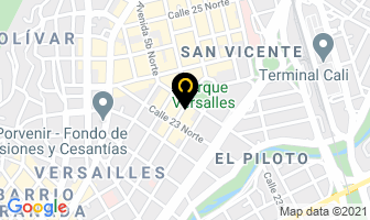 Mapa de Fiduciaria Bogotá S.a. en Cali