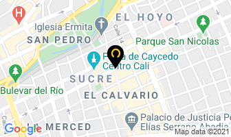 Mapa de Fiduciaria Cafetera S.a. en Cali