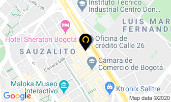 Mapa de Fiduciaria Central S.a. en Bogotá D.C