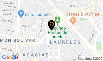 Mapa de Fiduciaria Colpatria en Medellín