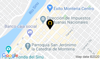 Mapa de Fiduciaria De Occidente S.a. en Montería