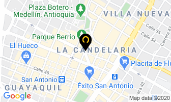 Mapa de Fiduciaria Popular S.a. en Medellín