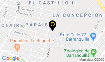 Mapa de Field Vera Barrera De en Barranquilla