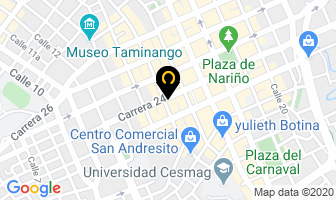 Mapa de Fiesta De La Empanada en Pasto