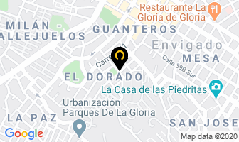 Mapa de Fiesta Magica en Envigado