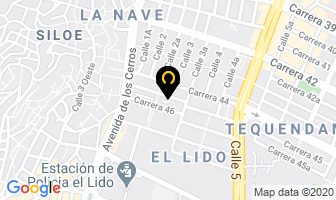 Mapa de Fiesta Match Producciones en Cali
