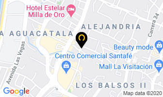 Mapa de Fiestas Con Estilo en Medellín