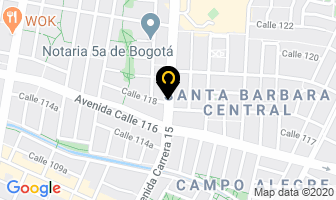 Mapa de Fiestas Infantiles Fertec en Bogotá D.C