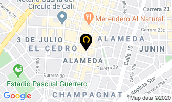 Mapa de Fiestas Maravillosas en Cali