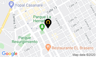 Mapa de Figurados Acero en Yopal