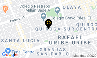 Mapa de Fijaciones De Anclajes en Bogotá D.C