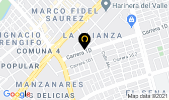 Mapa de Fijadores Y Cubiertas M.a.m. en Cali