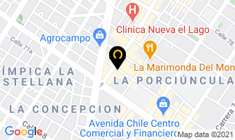Mapa de Filatelia Nueva Epoca en Bogotá D.C