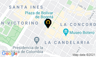 Mapa de Filmaciones Y Ediciones en Bogotá D.C
