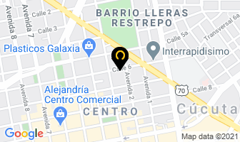 Mapa de Filtros De Colombia E.u en Cúcuta