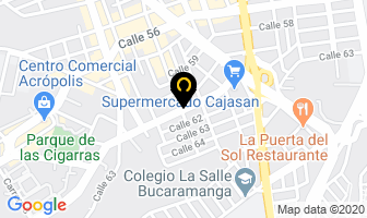 Mapa de Filtros Del Oriente Ltda. en Bucaramanga