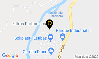 Mapa de Filtros Partmo en Bucaramanga