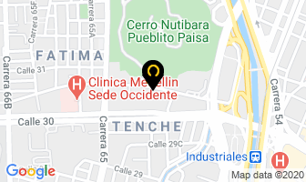 Mapa de Filtros Trabold-aleman en Medellín