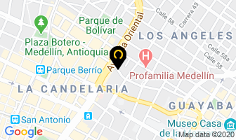 Mapa de Finabienes Ltda. en Medellín