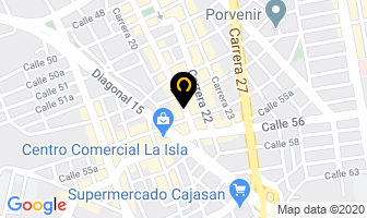 Mapa de Finago S.a en Bucaramanga
