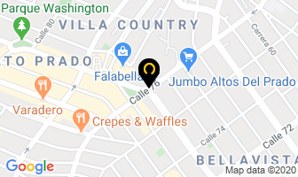 Mapa de Financiamed en Barranquilla