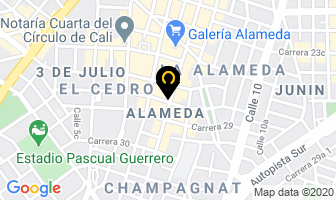 Mapa de Financiera Colpatria S.a. en Cali