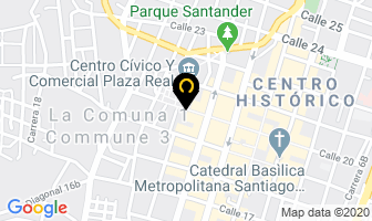Mapa de Financiera Comultrasán en Tunja