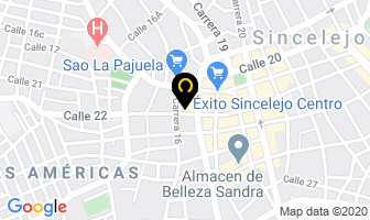 Mapa de Financiera Juriscoop en Sincelejo