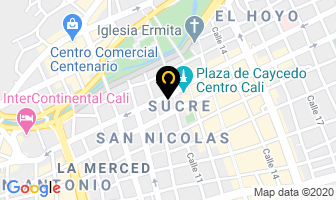 Mapa de Financiera Juriscoop en Cali